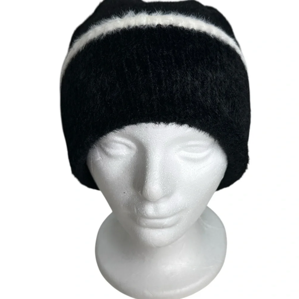 BCBGeneration Hat Beanie Single Stripe Cuff Cottagecore Classic Cozy Outdoor